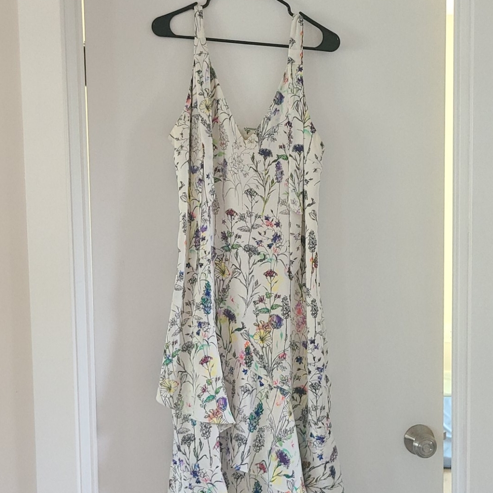 Floral midi dress